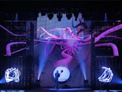 LED displays harnessed by Blue Man Group