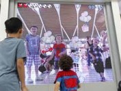 Interactive LED displays entertain passengers at Chinese airport