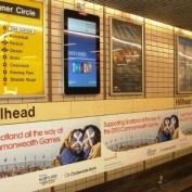 LED displays appear in Glasgow subway system