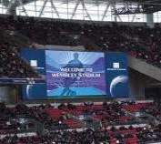 LED displays get interactive at Wembley