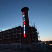 Salford Quays development gets LED sign