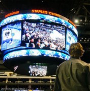 LA's Staples Centre gets new LED display