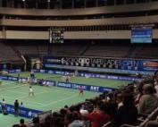 LED boards keep score at 2010 OEC Taipei Ladies Open