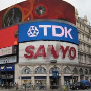 New LED display joins fray at Piccadilly Circus