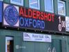 Football Score Board at Aldershot Town from LEDsynergy